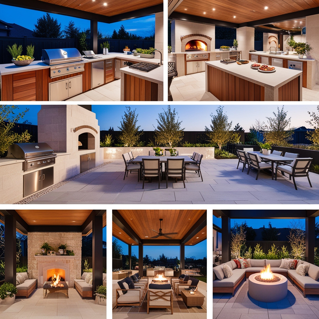 What are the latest trends in outdoor living spaces?