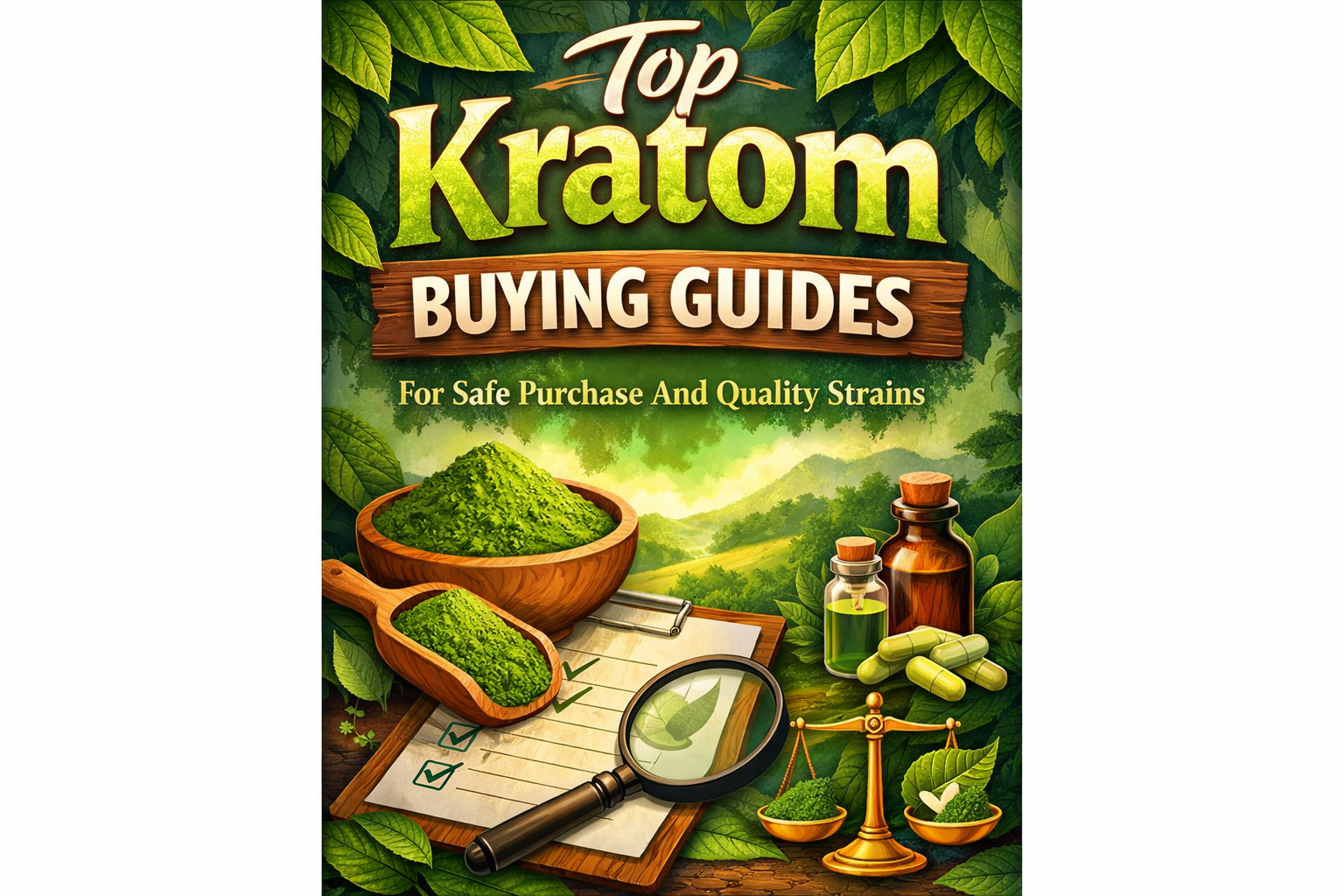 Top Kratom Buying Guides For Safe Purchase And Quality Strains